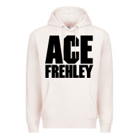 Pale Pink the-ace-frehley-trouble-walkin-cool Premium Hoodie - linhVisuals