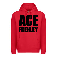 Red the-ace-frehley-trouble-walkin-cool Premium Hoodie - linhVisuals