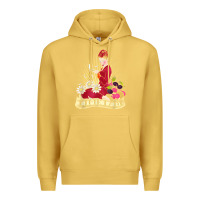 Antique Gold doctor who rockabilly missy time lady baker t shirt Premium Hoodie - linhVisuals