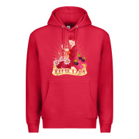Cardinal doctor who rockabilly missy time lady baker t shirt Premium Hoodie - linhVisuals