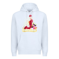 White doctor who rockabilly missy time lady baker t shirt Premium Hoodie - linhVisuals