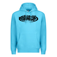 Ocean Blue the-antidemon-demonocidio-cool Premium Hoodie - linhVisuals