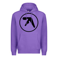 Purple the-aphex-twin-selected-ambient-cool Premium Hoodie - linhVisuals