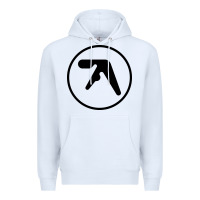 White the-aphex-twin-selected-ambient-cool Premium Hoodie - linhVisuals