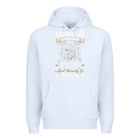 White mens hands off of my rod bass fishing fisherman t shirt Premium Hoodie - linhVisuals