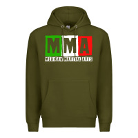 Mexican Martial Arts Combat Mexico Fighter Themed Pullover Hoodie Premium Hoodie | Teevron
