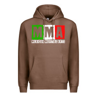 Chestnut mexican martial arts combat mexico fighter themed pullover hoodie Premium Hoodie - linhVisuals
