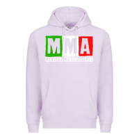 Lilac mexican martial arts combat mexico fighter themed pullover hoodie Premium Hoodie - linhVisuals
