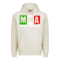 Oatmeal Heather mexican martial arts combat mexico fighter themed pullover hoodie Premium Hoodie - linhVisuals