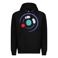 Black minimalist game cube controller throwback retro gamer t shirt Premium Hoodie - linhVisuals