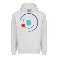 Dove Grey minimalist game cube controller throwback retro gamer t shirt Premium Hoodie - linhVisuals