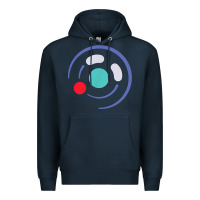 Navy minimalist game cube controller throwback retro gamer t shirt Premium Hoodie - linhVisuals
