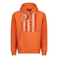 Carrot mi’kmaq tribe native american flag mi’kmaq heritage related t shir Premium Hoodie - linhVisuals