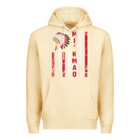 Pina Colada mi’kmaq tribe native american flag mi’kmaq heritage related t shir Premium Hoodie - linhVisuals