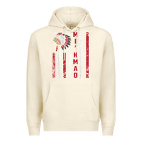 Sandshell mi’kmaq tribe native american flag mi’kmaq heritage related t shir Premium Hoodie - linhVisuals
