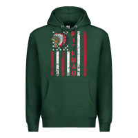 Sports Green mi’kmaq tribe native american flag mi’kmaq heritage related t shir Premium Hoodie - linhVisuals