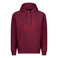 Burgundy nazarene n christian in arabic symbol t shirt Premium Hoodie - linhVisuals