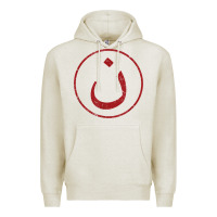 Oatmeal Heather nazarene n christian in arabic symbol t shirt Premium Hoodie - linhVisuals