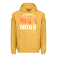 Mustard moab utah arches national park vintage retro outdoor hiking pullover h Premium Hoodie - linhVisuals
