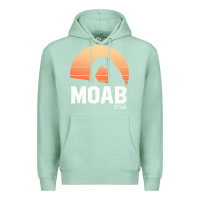 Seafoam moab utah arches national park vintage retro outdoor hiking pullover h Premium Hoodie - linhVisuals