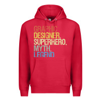 Cardinal funny graphic designer t shirt Premium Hoodie - linhVisuals