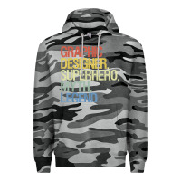 Slate Camo funny graphic designer t shirt Premium Hoodie - linhVisuals