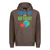 Coffee earth day is my birthday shirt pro environment party gift t shirt Premium Hoodie - linhVisuals