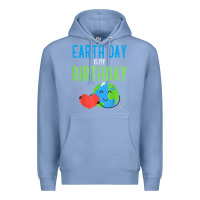 Colony Blue earth day is my birthday shirt pro environment party gift t shirt Premium Hoodie - linhVisuals