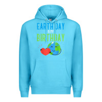 Ocean Blue earth day is my birthday shirt pro environment party gift t shirt Premium Hoodie - linhVisuals