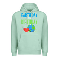 Seafoam earth day is my birthday shirt pro environment party gift t shirt Premium Hoodie - linhVisuals