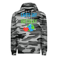 Slate Camo earth day is my birthday shirt pro environment party gift t shirt Premium Hoodie - linhVisuals
