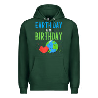 Sports Green earth day is my birthday shirt pro environment party gift t shirt Premium Hoodie - linhVisuals