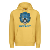 Antique Gold funny vintage lion face head detroit gifts tank top Premium Hoodie - linhVisuals