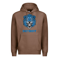 Chestnut funny vintage lion face head detroit gifts tank top Premium Hoodie - linhVisuals