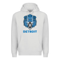 Dove Grey funny vintage lion face head detroit gifts tank top Premium Hoodie - linhVisuals