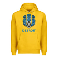Lemon funny vintage lion face head detroit gifts tank top Premium Hoodie - linhVisuals