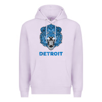 Lilac funny vintage lion face head detroit gifts tank top Premium Hoodie - linhVisuals