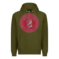 Army Green stevens institute of technology Premium Hoodie - linhVisuals