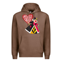 Chestnut alice in wonderland queen of hearts off with their heads tank top Premium Hoodie - linhVisuals