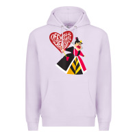 Lilac alice in wonderland queen of hearts off with their heads tank top Premium Hoodie - linhVisuals