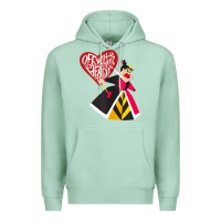 Seafoam alice in wonderland queen of hearts off with their heads tank top Premium Hoodie - linhVisuals