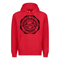 Red wheaton college illinois Premium Hoodie - linhVisuals