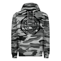 Slate Camo wheaton college illinois Premium Hoodie - linhVisuals