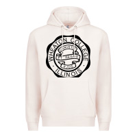 Pale Pink wheaton college illinois Premium Hoodie - linhVisuals