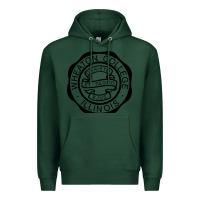 Sports Green wheaton college illinois Premium Hoodie - linhVisuals