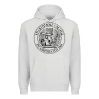 Dove Grey swarthmore college Premium Hoodie - linhVisuals