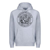 Heather Grey swarthmore college Premium Hoodie - linhVisuals
