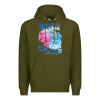 Army Green blue's clues & you blue skidoo, we can too tank top Premium Hoodie - linhVisuals