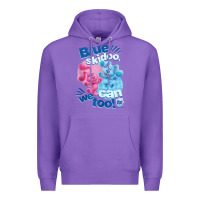Purple blue's clues & you blue skidoo, we can too tank top Premium Hoodie - linhVisuals