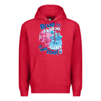 Cardinal blue's clues & you blue skidoo, we can too tank top Premium Hoodie - linhVisuals